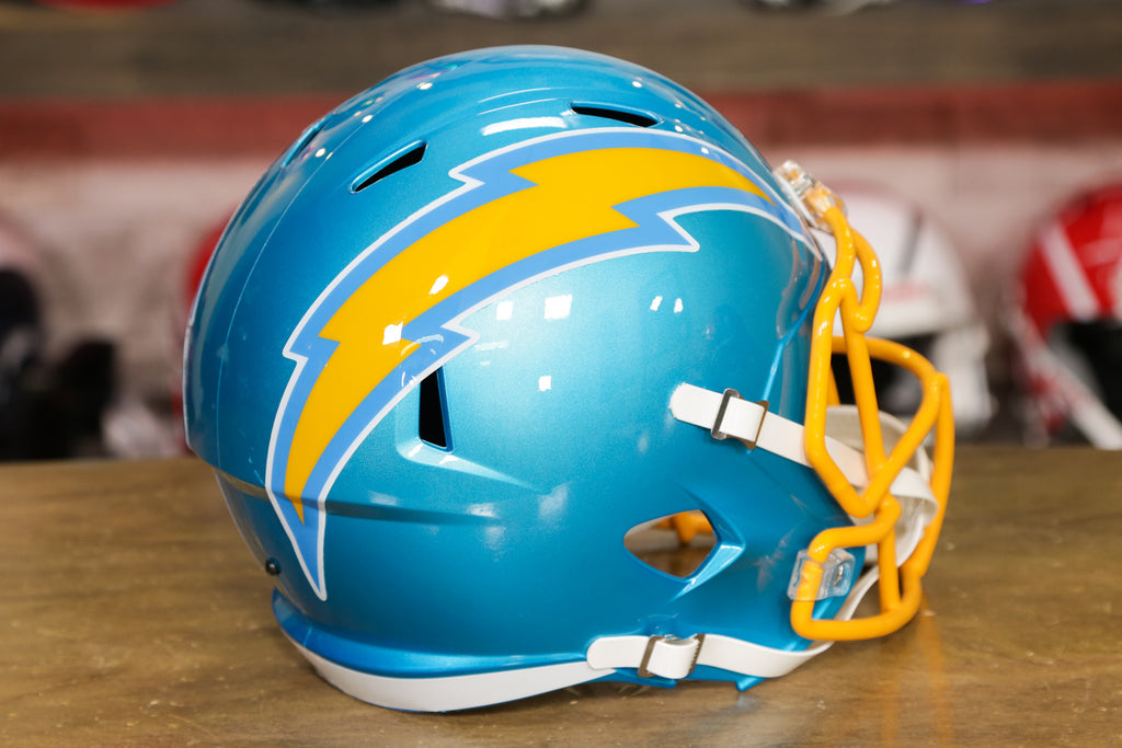Los Angeles Chargers Riddell SpeedFlex Helmet - Color Rush Royal – Green  Gridiron, Inc.