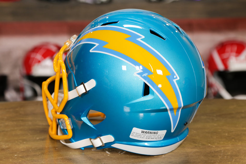Los Angeles Chargers Riddell SpeedFlex Helmet - Color Rush Navy – Green  Gridiron, Inc.