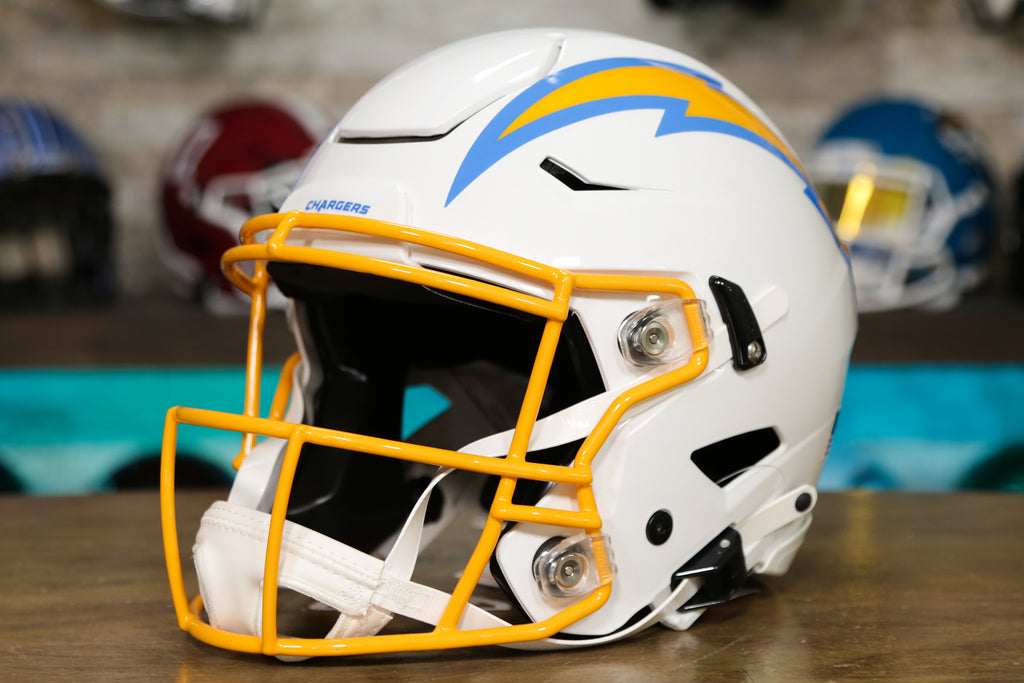 Los Angeles Chargers Helmet Riddell Authentic Full Size SpeedFlex Style 2020