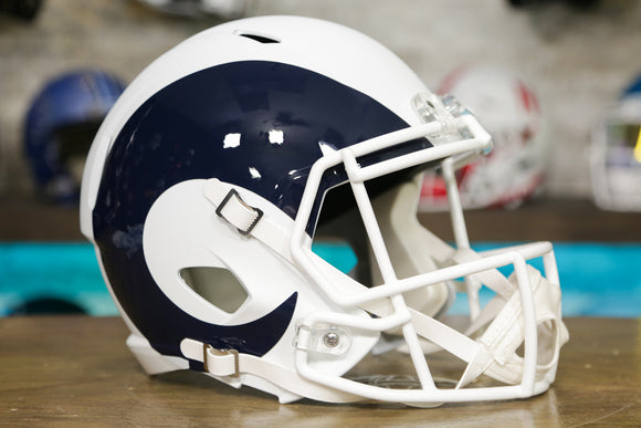 Réplica de casco Riddell Speed ​​de Los Angeles Rams - AMP 