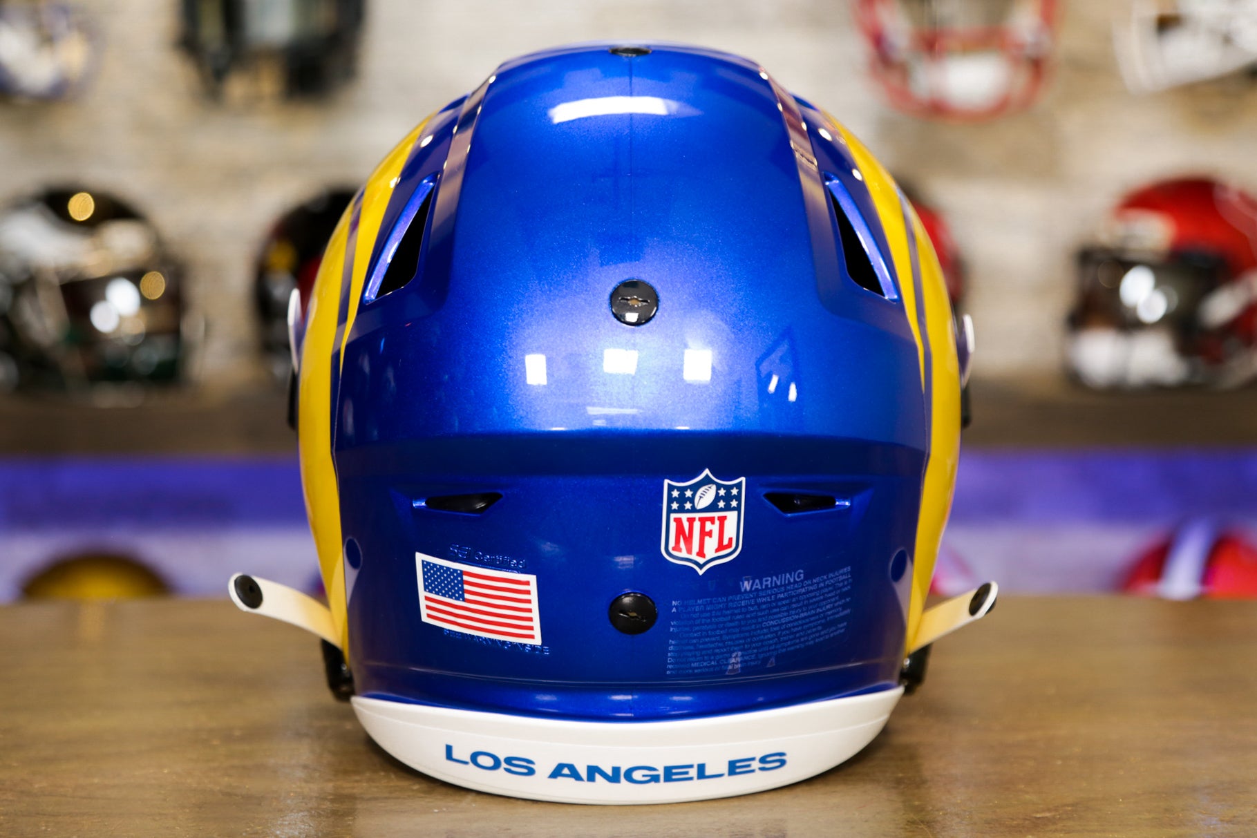 Los Angeles Rams Riddell SpeedFlex Helmet - GG Edition