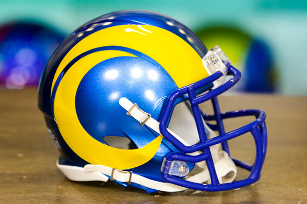 Los Angeles Rams Riddell Speed Replica Helmet – Green Gridiron, Inc.