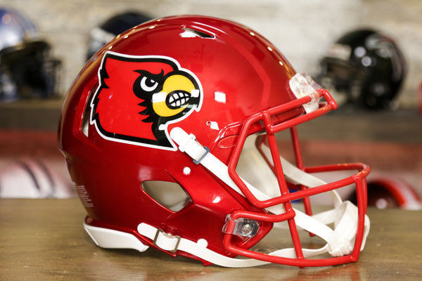 Louisville Cardinals Unsigned Schutt Sports The L Tradition Alternate Authentic Helmet - Fanatics Exclusive