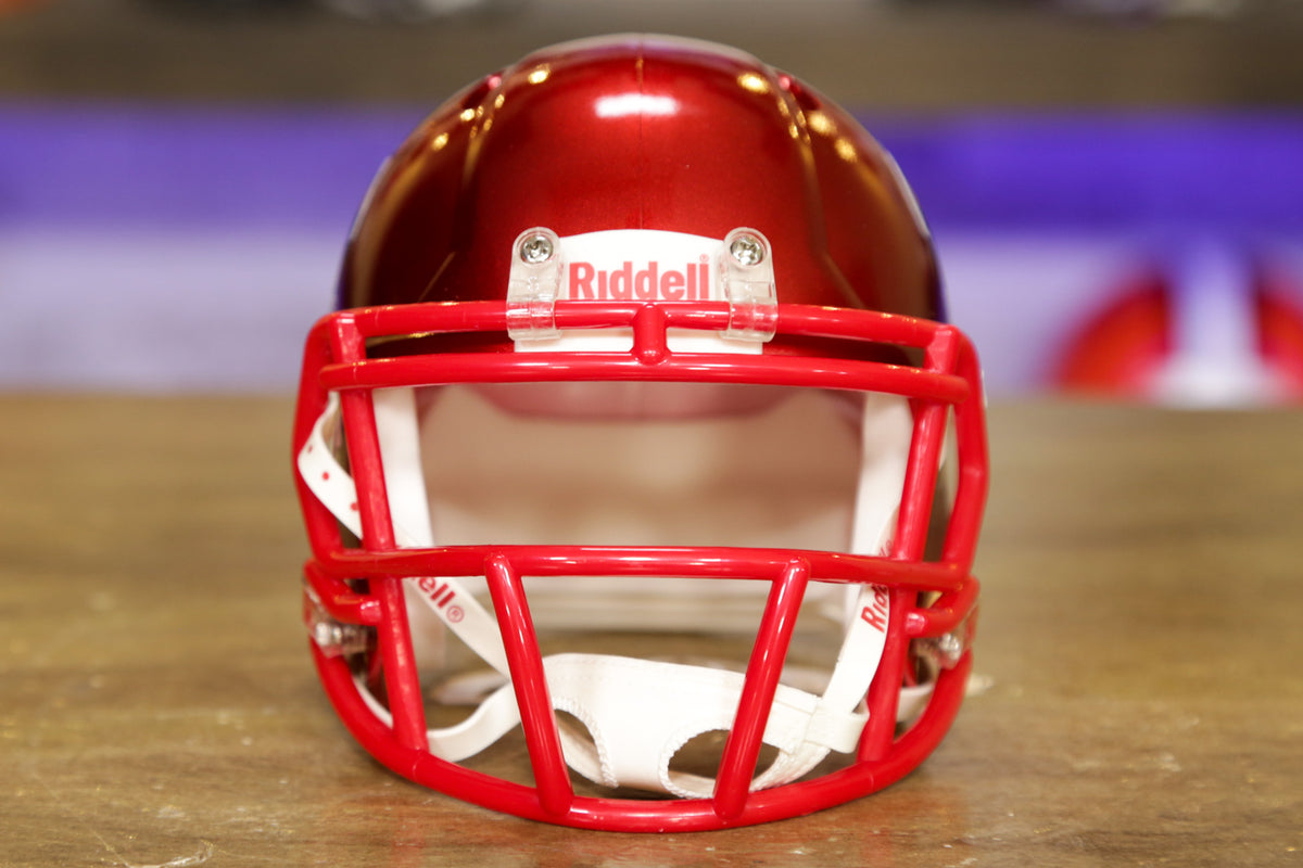 Louisville Cardinals Red Chrome Riddell SPEED Mini Helmet