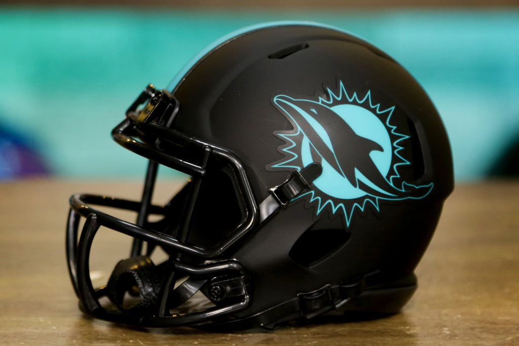 Miami Dolphins Riddell Speed Mini Helmet - Eclipse – Green Gridiron, Inc.