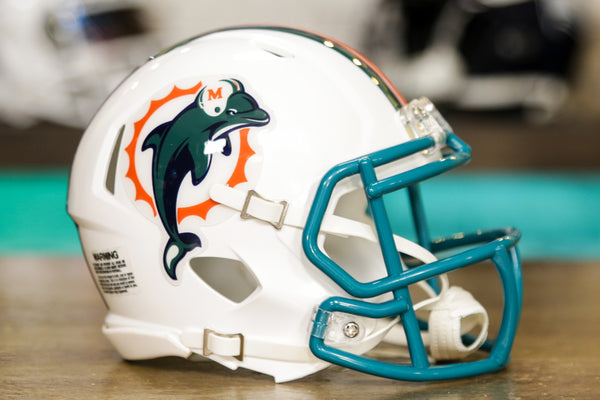 Vintage Miami Dolphins Helmet Lamp Working