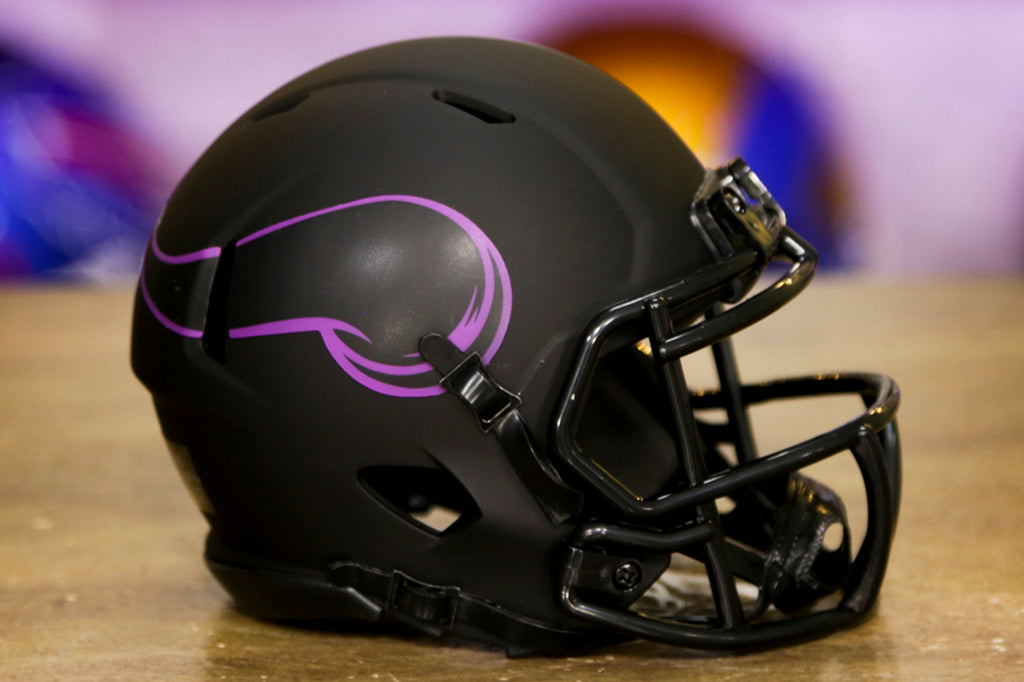 Minnesota Vikings Lunar Eclipse Speed Riddell Mini Football Helmet