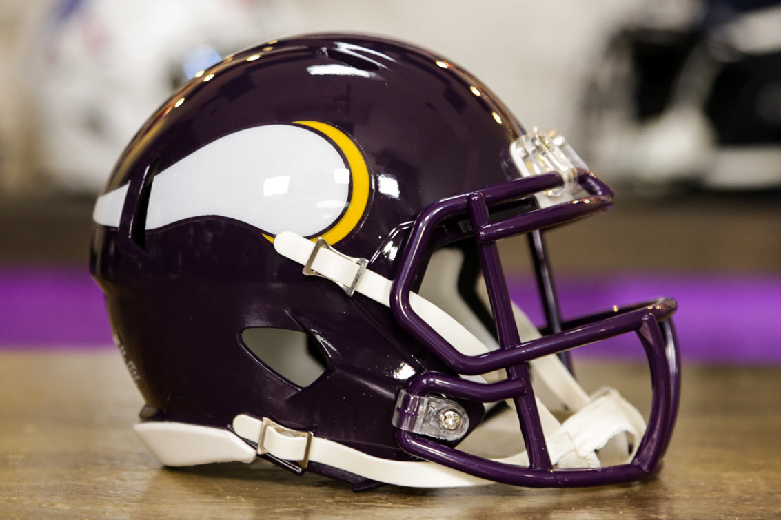 Minnesota Vikings Riddell Speed Mini Helmet - 1983-2001 Throwback