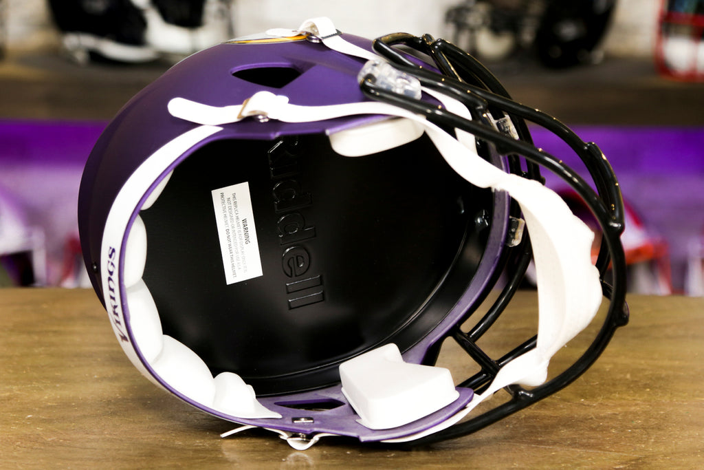 Minnesota Vikings Riddell Speed Pocket Pro Football Helmet – Creative Sports