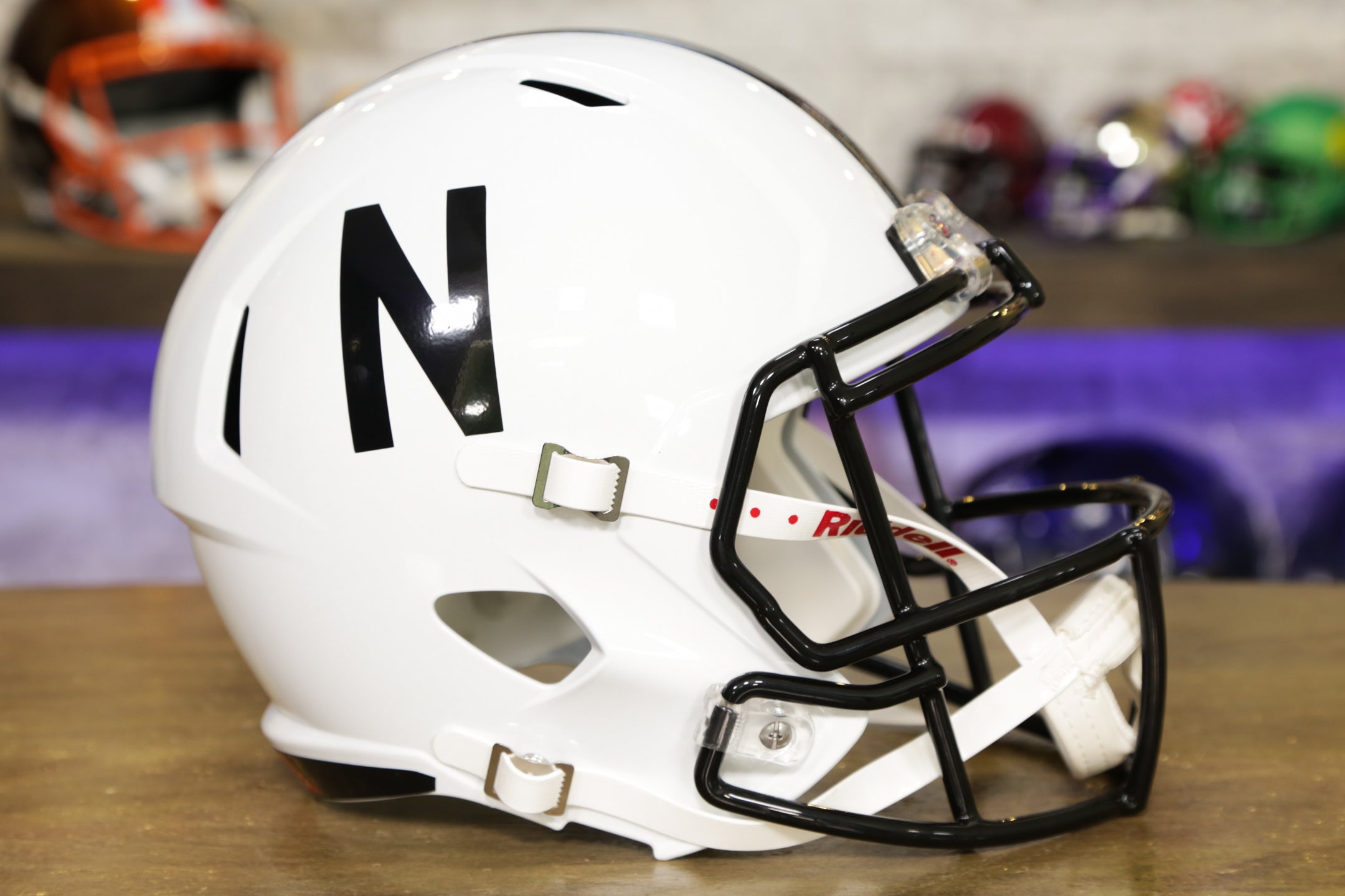 Nebraska Cornhuskers Riddell Speed Replica Helmet - 2019 Blackout