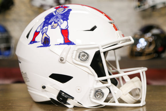 New England Patriots Riddell SpeedFlex Helmet - 1982-1989 Throwback