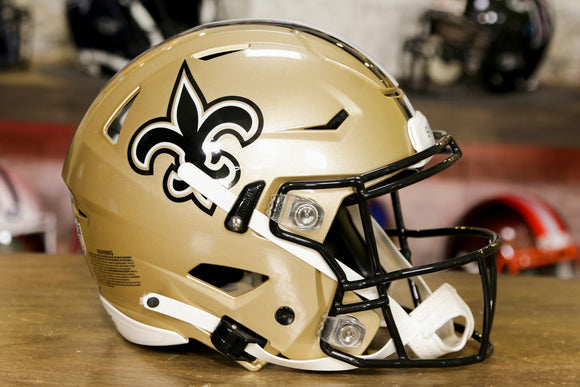 New Orleans Saints Riddell Speed Authentic Helmet - 1976-1999 Throwbac –  Green Gridiron, Inc.