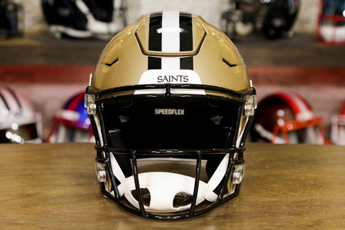New Orleans Saints Riddell Speedflex Helmet Green Gridiron Inc 2482