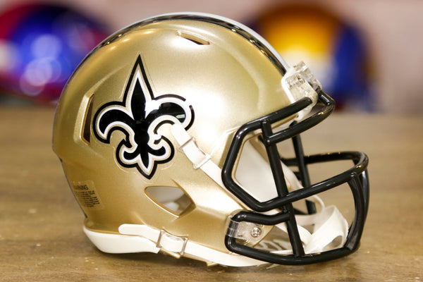 New Orleans Saints Riddell Speed Replica Helmet - GG Edition – Green  Gridiron, Inc.