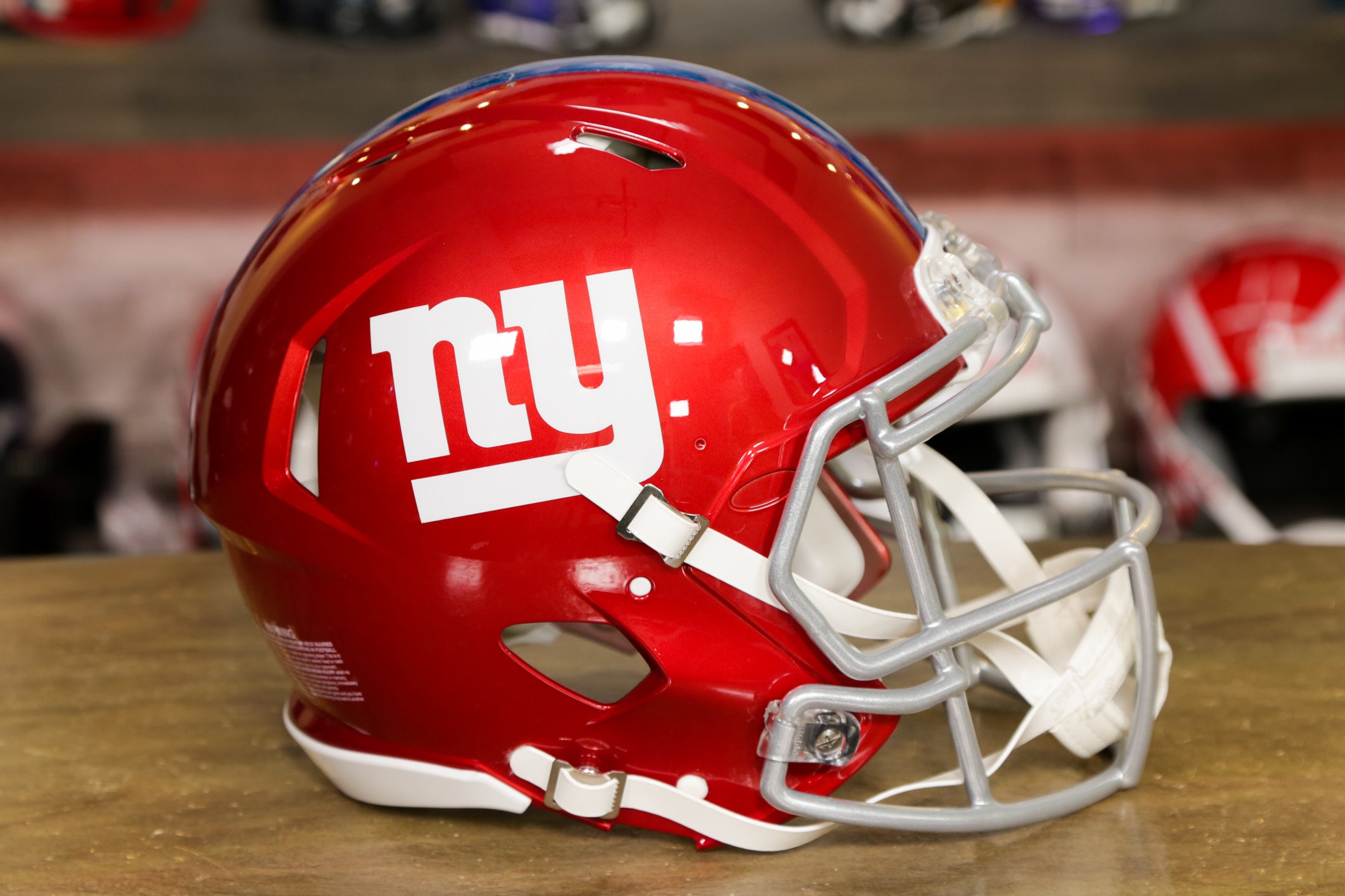 New York Giants Riddell Speed Replica Helmet - Flash