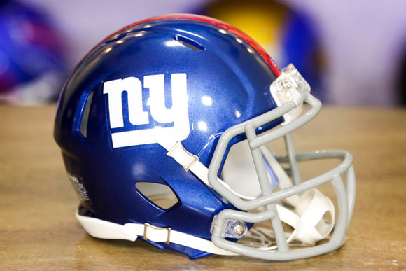 New York Giants Riddell Speed Mini Helmet