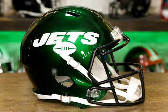 New York Jets Riddell Speed ​​Casco auténtico 