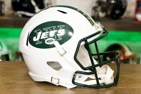 New York Jets Riddell Speed Display Helmet - 1998-2018 Throwback