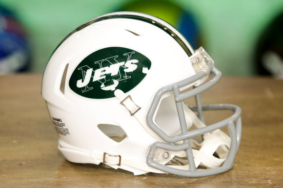 New York Jets Riddell Speed Mini Helmet - 1965-1977 Throwback