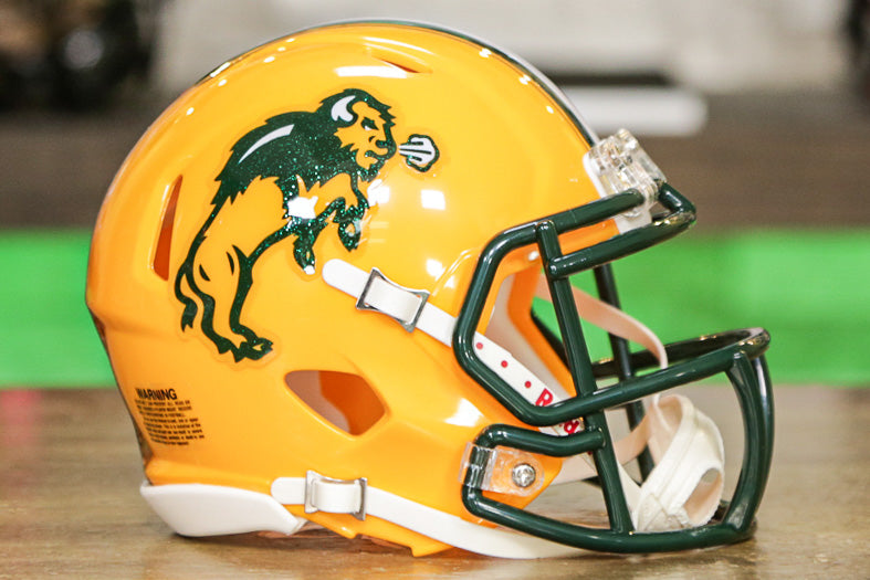 North Dakota State Bison Riddell Speed Mini Helmet