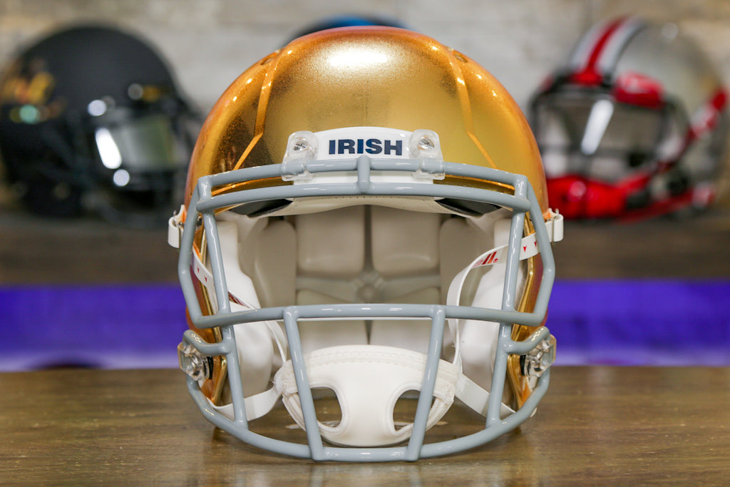 Notre dame football helmet 2024 2019