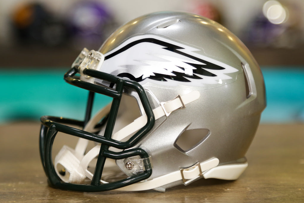 Philadelphia Eagles Riddell Speed Mini Helmet - Flash – Green