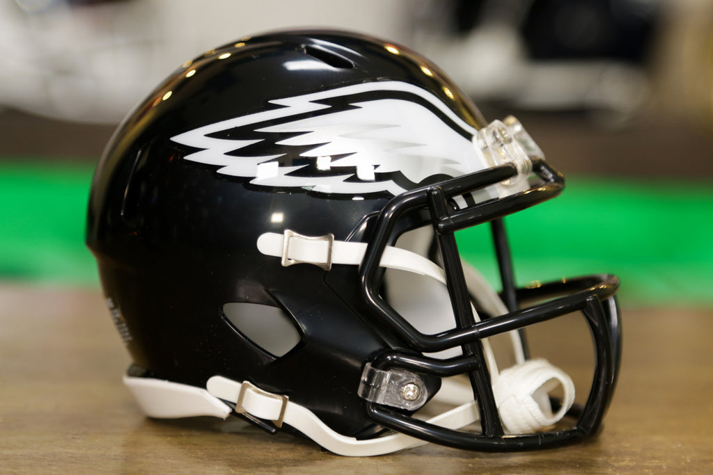 Philadelphia Eagles Riddell Speed Mini Helmet - Alternate – Green