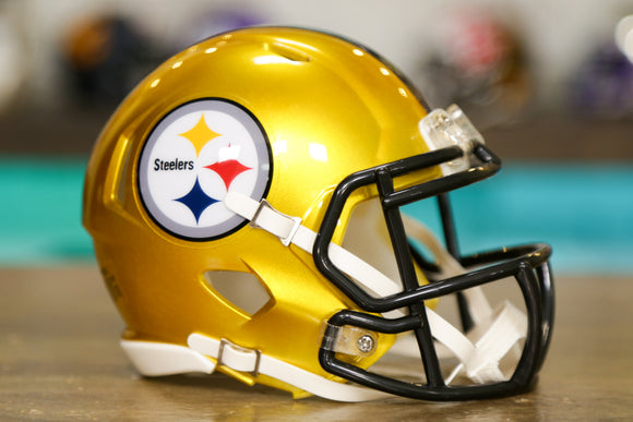 Pittsburgh Steelers Riddell Speed ​​Mini Casco - Flash