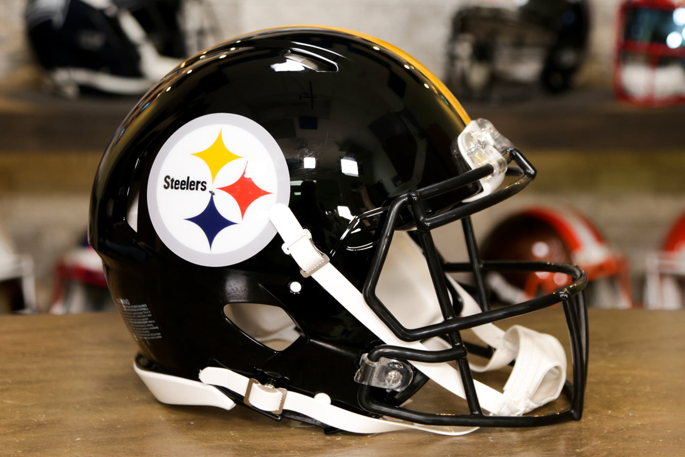 Pittsburgh Steelers Riddell Speed Authentic Helmet