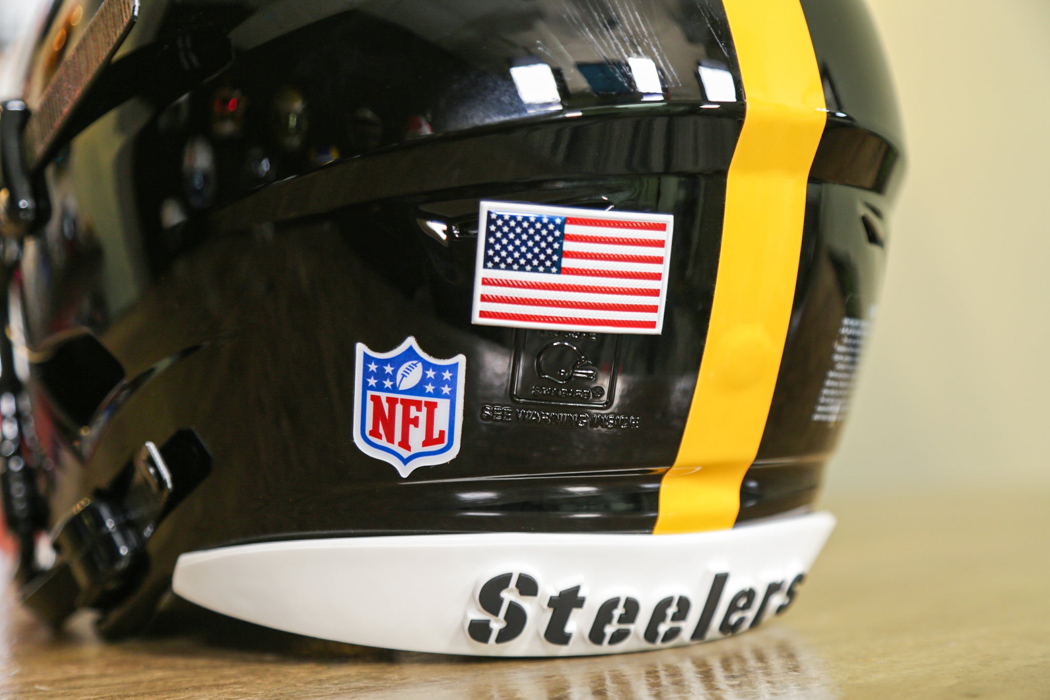 Pittsburgh Steelers Riddell SpeedFlex Helmet – Green Gridiron, Inc.