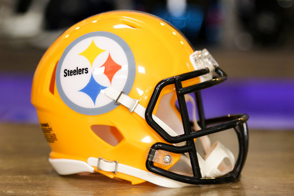 Riddell Pittsburgh Steelers Gold Throwback Speed Mini Helmet