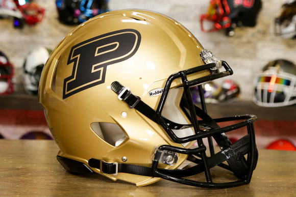 Purdue Boilermakers Riddell Speed Authentic Helmet - Alternate