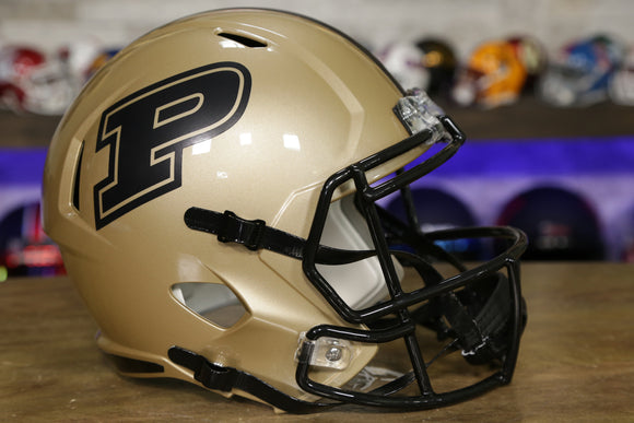 Purdue Boilermakers Riddell Speed Replica Helmet - Alternate