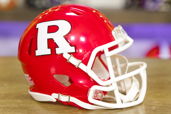 Rutgers Scarlet Knights Riddell Speed Mini Helmet