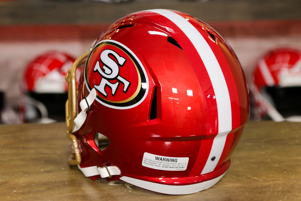 San Francisco 49ers Full Size Replica Helmet - SWIT Sports