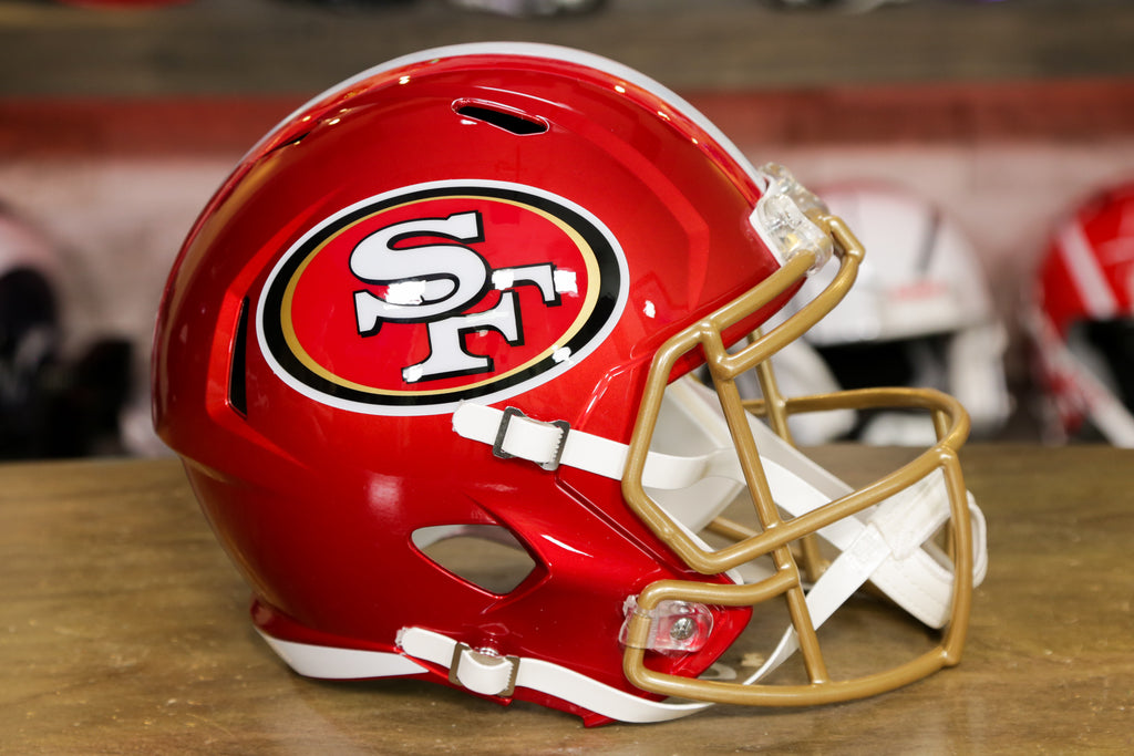 San Francisco 49ers Riddell Speed Replica Helmet - Flash – Green