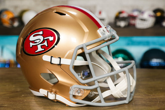 San Francisco 49ers Riddell Speed Display Helmet