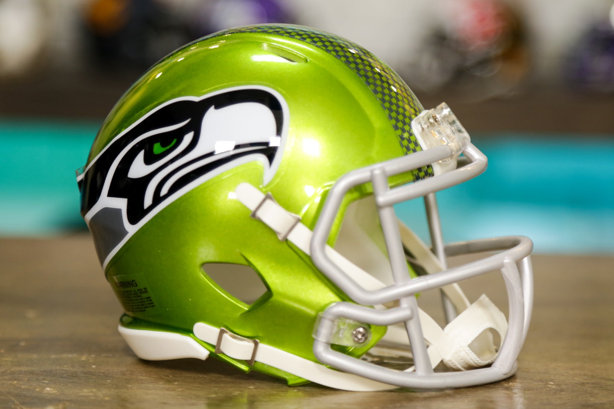 Seattle Seahawks Riddell Speed Flash Mini Helmet