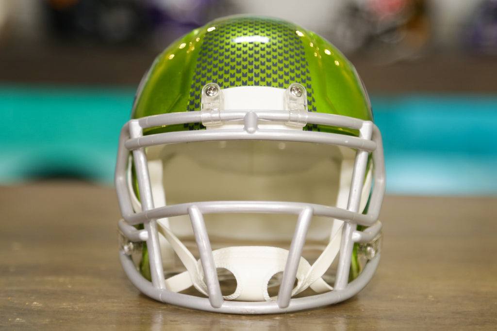 Seattle Seahawks Riddell Speed Authentic Helmet - Flash – Green