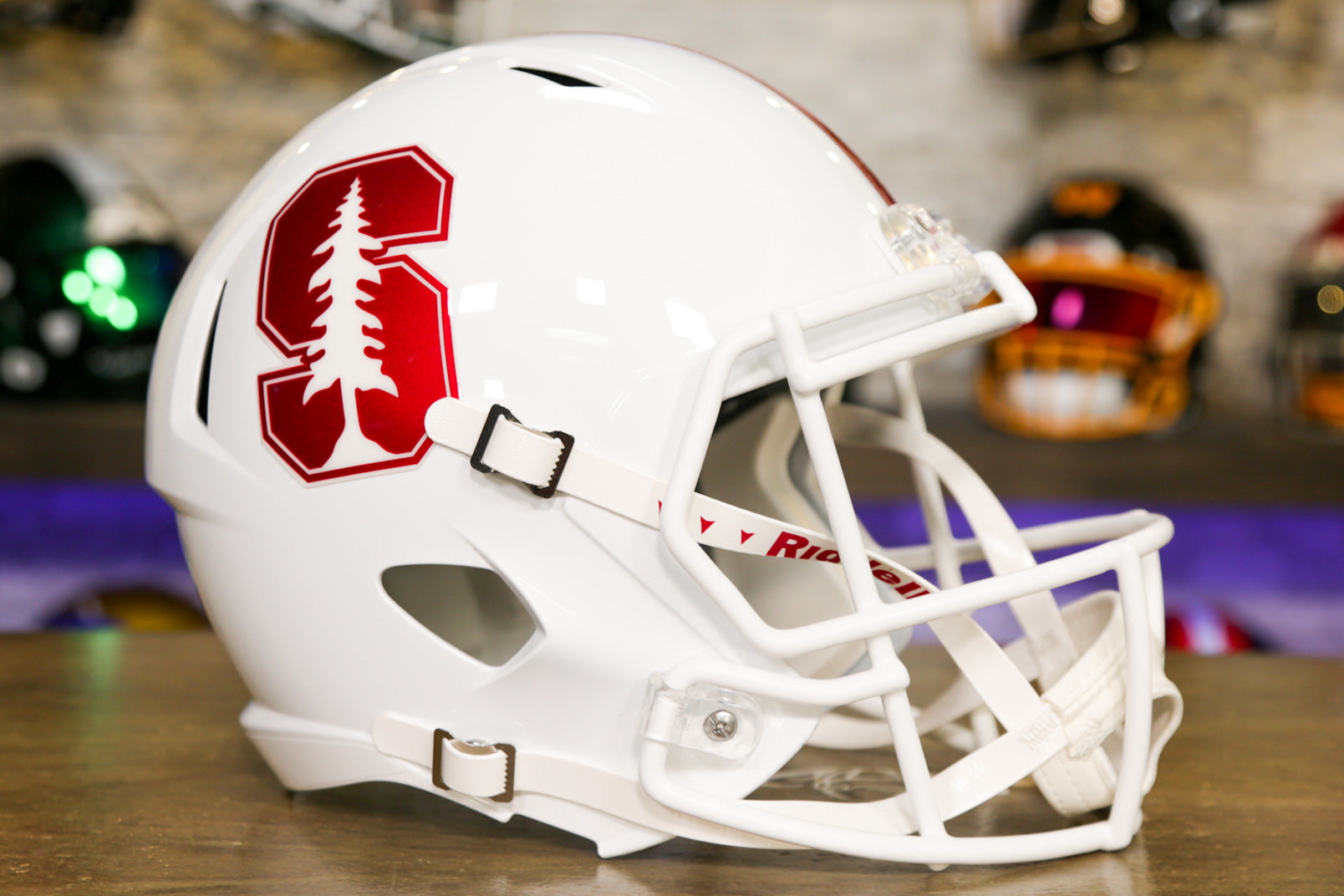 Stanford Cardinal Riddell Speed Replica Helmet