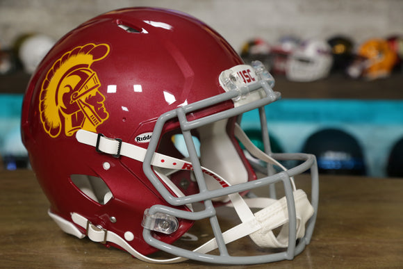 Casco auténtico USC Trojans Riddell Speed