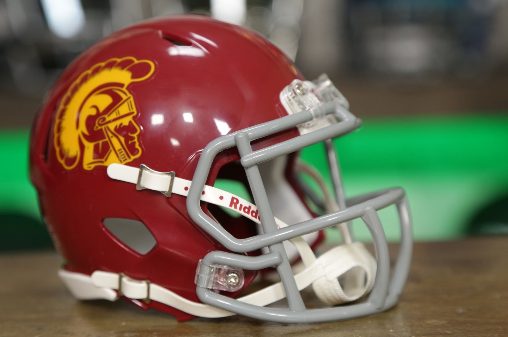 Minicasco USC Trojans Riddell Speed