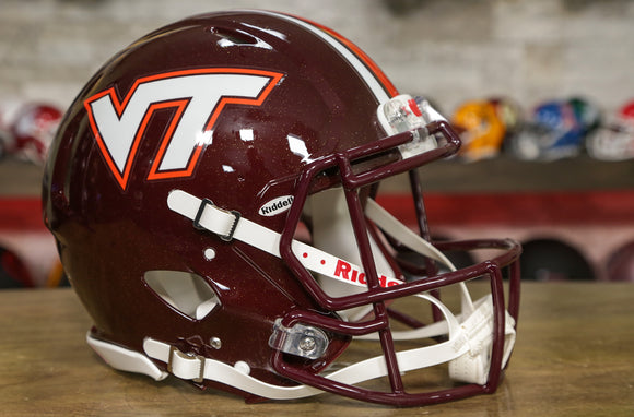 Virginia Tech Hokies Riddell Speed Authentic Helmet