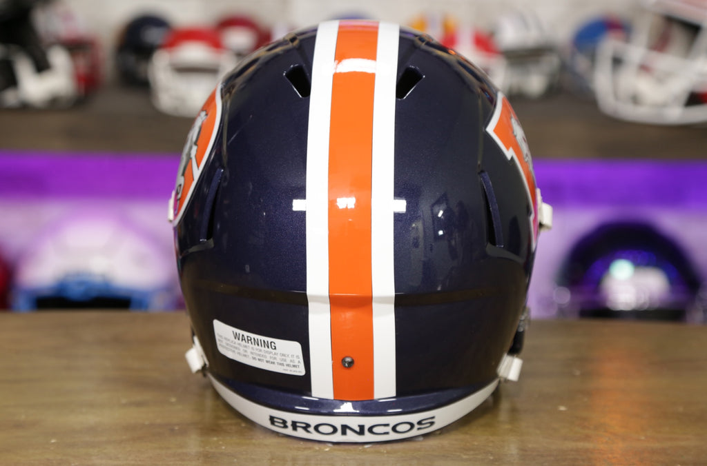 Denver Broncos Riddell Speed Replica Helmet - Alternate Color Rush 